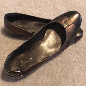 Cole Haan Bronze Flats